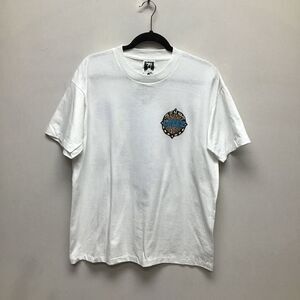 Vintage Mens Senor Lopez Graphic T-Shirt White You Are Here‎ Single Stitch L New